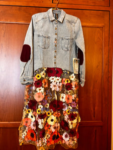 She's So Vintage Floral Duster- Specialty Item