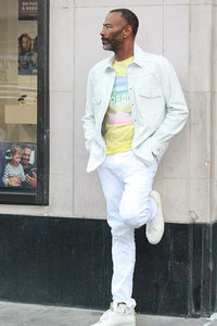 White Premium Slim Fit Mens Jeans- Gentleman