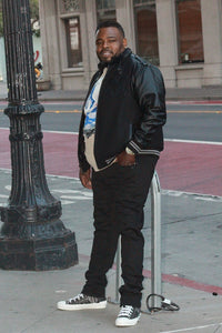 Black Premium Slim Fit Mens Jeans- Gentleman