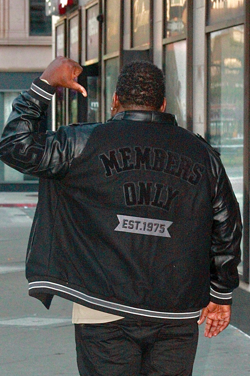 Members Only Men's Varsity Jacket