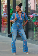 Load image into Gallery viewer, That 70’s Girl Floral Onepiece- Specialty Item