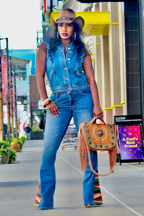 Sunrise Surprise High Waist Flare Jeans