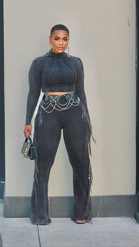 Just Cool It Ribbed Pant Set