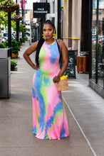 Load image into Gallery viewer, Back Out Tie Dye Maxi Dress