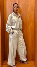 Load image into Gallery viewer, Suede Ivory Jogger Set