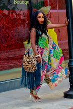 Load image into Gallery viewer, Let Me Patch It Up Harem Printed Jumpsuit