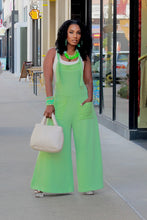 Load image into Gallery viewer, Keep Me Calm Wide Leg Jumpsuit- Green