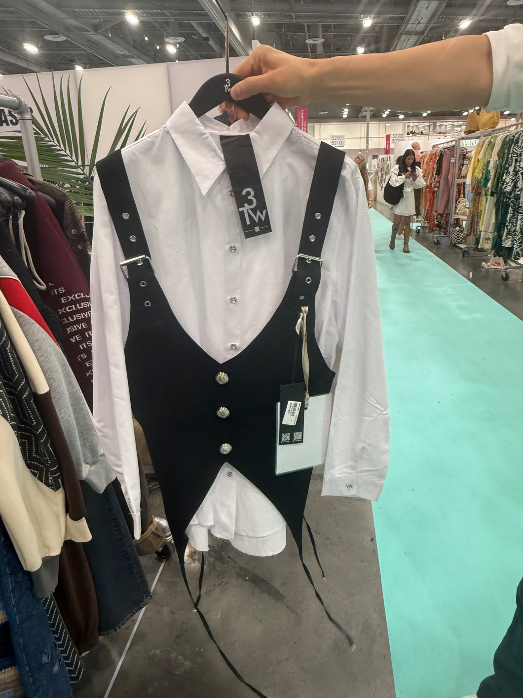 Strap You Down Collared Top Set