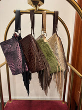 Load image into Gallery viewer, Hobo Leather Fringe Bags- Multi- Specialty