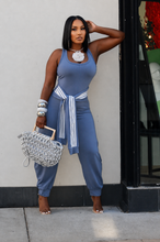 Load image into Gallery viewer, Run It Back Sleeveless Jumpsuit- Multiple Colors