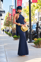 Load image into Gallery viewer, Anastasia Halter Knit Maxi Dress