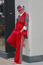 Load image into Gallery viewer, Prep School Pant Set - Burgundy