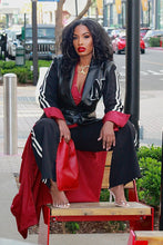 Load image into Gallery viewer, Leather Baddie Blazer Set