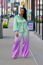 Load image into Gallery viewer, Just Like Paradise Pant Set - Aqua