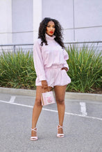 Load image into Gallery viewer, Pop That Bubble Short Set- Baby Pink