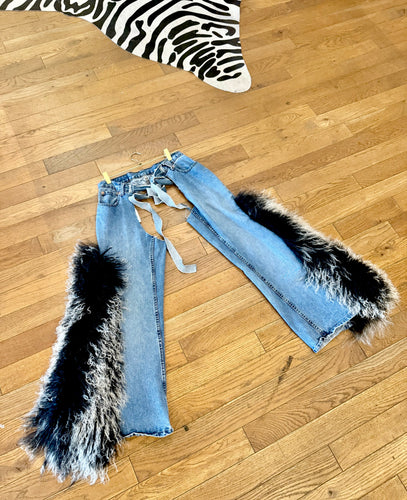 Watch Me Shake Denim Chaps