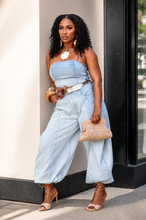 Load image into Gallery viewer, Extra Bold Barrel Denim Set- Light Wash