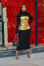 Load image into Gallery viewer, About That Life Maxi Skirt Set- Black