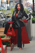 Load image into Gallery viewer, Leather Baddie Blazer Set