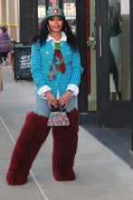 Load image into Gallery viewer, She's A Beast Mongolian Fur Boots- Multiple Colors