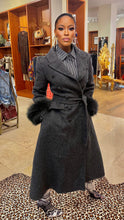 Load image into Gallery viewer, Be That Chick Wool Trench Coat