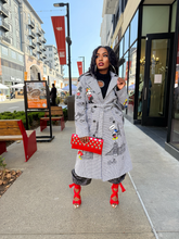 Load image into Gallery viewer, Hello Mickey Plaid Trench