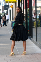 Load image into Gallery viewer, Pump Me Up Bubble Short Set- Black
