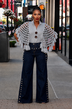 Load image into Gallery viewer, Saddle Up Denim Button Pants