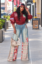 Load image into Gallery viewer, Match The Patch Denim Pants