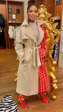 Load image into Gallery viewer, Two Faces Belted Trench Coat