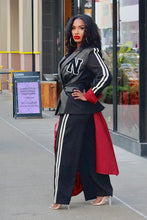 Load image into Gallery viewer, Leather Baddie Blazer Set