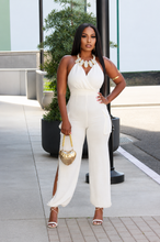 Load image into Gallery viewer, Watch Me Work Halter Jumpsuit