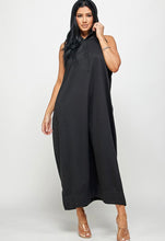 Load image into Gallery viewer, Drawn To You Hoodie Dress Multiple- Curvy Brat