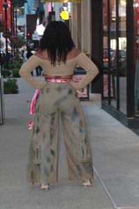 Zip So Crazy Wash Jeans