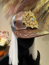Load image into Gallery viewer, Blinged Out Babe Custom Made Leather Caps