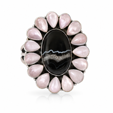 Load image into Gallery viewer, Vintage Watch &amp; Gem Stone Pendant and Black Onyx Ring