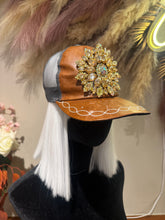 Load image into Gallery viewer, Blinged Out Babe Custom Made Leather Caps