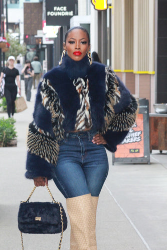 Can You Rock With It Fur Jacket