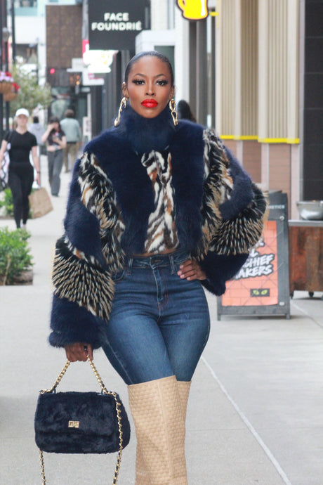 Can You Rock With It Fur Jacket
