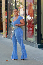 Load image into Gallery viewer, On The Fringe Of Things Jumpsuit- Denim