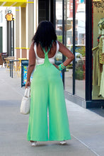 Load image into Gallery viewer, Keep Me Calm Wide Leg Jumpsuit- Green
