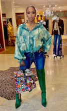 Load image into Gallery viewer, Still I Rise Drawstring Jacket