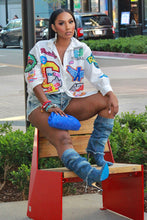 Load image into Gallery viewer, In Those Jeans Denim Boots