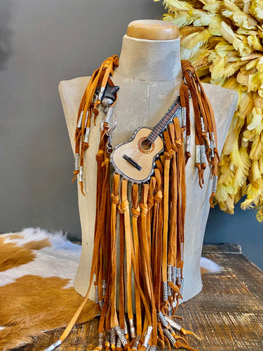 Urban Cowgirl Leather Necklace