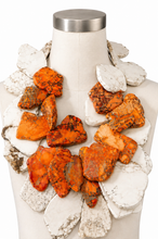 Load image into Gallery viewer, Orange Jasper Statement Necklace