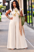Load image into Gallery viewer, To The Point Wide Leg Jumpsuit