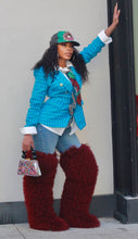 Load image into Gallery viewer, She's A Beast Mongolian Fur Boots- Multiple Colors