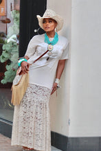 Load image into Gallery viewer, 87 Ways Graphic Maxi Dress- Cream