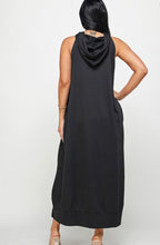 Load image into Gallery viewer, Drawn To You Hoodie Dress Multiple- Curvy Brat