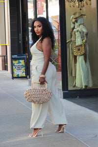 Be About It Vest Set- Khaki